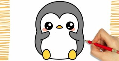 Pinguinos dibujos fáciles: Aprende a dibujar estos adorables animales en simples pasos