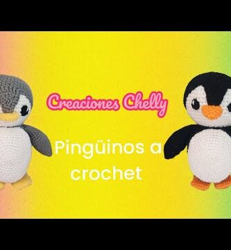 Pinguinos a crochet: Adorables creaciones hechas a mano