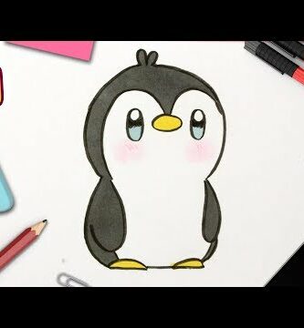 Pinguinos dibujo: ¡Descubre cómo dibujar estos adorables animales!