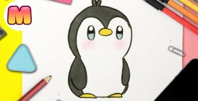 Pinguinos dibujo: ¡Descubre cómo dibujar estos adorables animales!